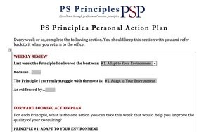 PSP Action Plan
