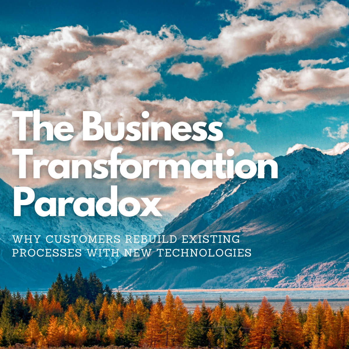 The Business Transformation Paradox
